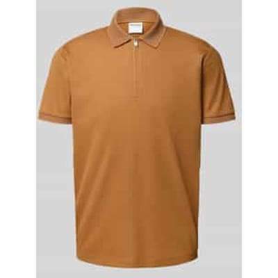 Regular fit poloshirt van katoenmix, model 'FAVE'