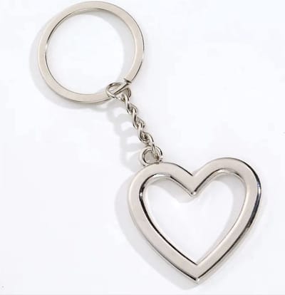 *** Hartvormige Sleutelhanger - Hartjes sleutelhanger - Valentijnsdag - Liefde - Romantisch cadeau - Vriendschap - Heart shaped keychain van Heble®***
