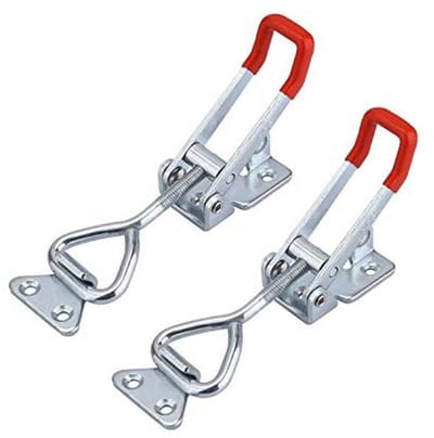 Verstelbare Deur Kast Box Toggle Latch 2 Stuks voor Totale Kracht tot 220kg
