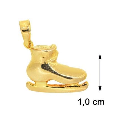 Blinx Jewels Vergulden Hanger Ijsschaats