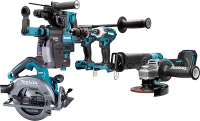 Makita DK0128G601 Accu Combiset 6-delig XGT 40V Max 4.0Ah in Tas