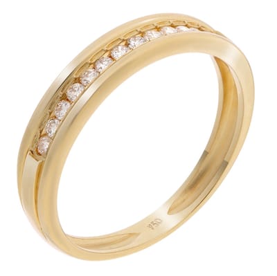 Orphelia RD-3020/52 - Ring - geelgoudkleurige 18 Karaat - Diamant 0.20 ct