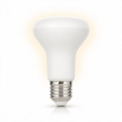 1x Reflector Spaarlamp E27 - 11W - Warm Wit Licht (2700K) - 660 lm - 8 jaar - Niet Dimbaar - R63