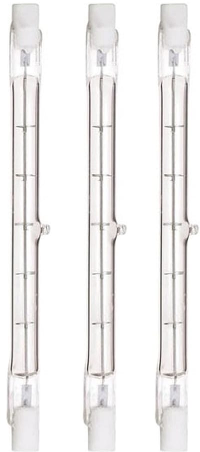 VITO ECOnur Halogeen Staaflamp R7s 78mm - 100W - 1200lm - 2800K Warm Wit - 220-240V - Dimbaar - Helder Licht - 3 stuks