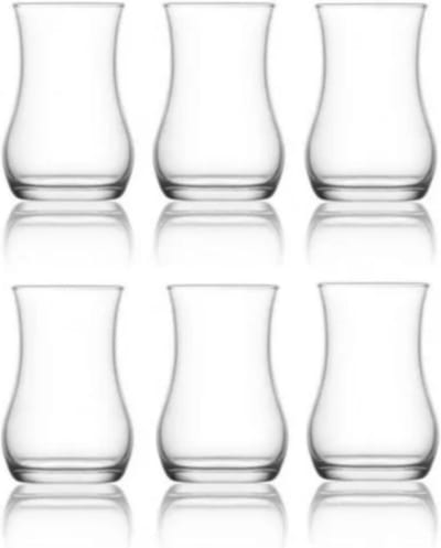 LAV – theeglazen – Eva – vaatwasserbestendig – transparant – 6-delig 170 ml
