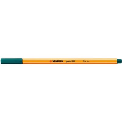 STABILO point 88 - Fineliner 0,4 mm - Turquoise Groen - per stuk