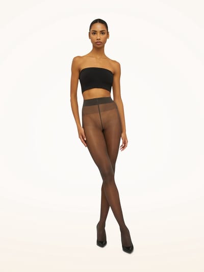 WOLFORD Satin Touch 20 Tights Beenmode Dames - Zwart - Maat XS