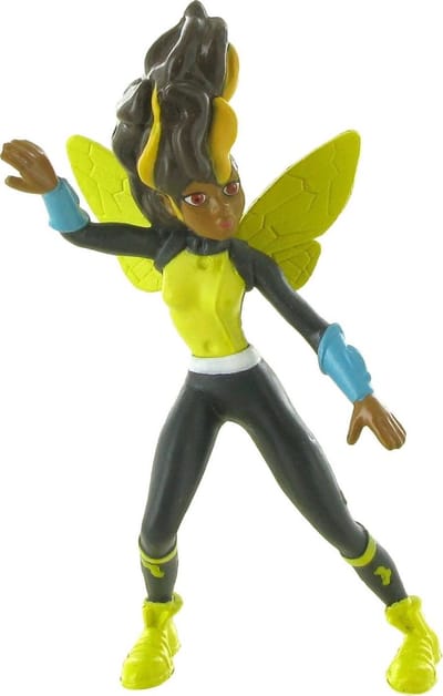 Comansi Speelfiguur Super Hero Girls - Bumble Bee 10 Cm Geel