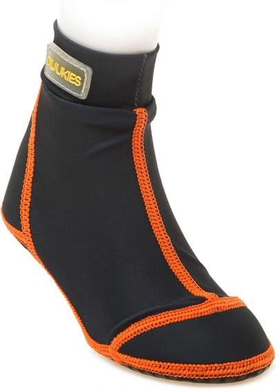 Duukies Strandsokken Jack  Waterschoenen - Maat 26/27 - Unisex - grijs/oranje