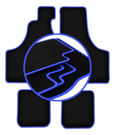 CARLUX-BLUE automatten voor: Fiat 126P n.v.t. (1973-2001)