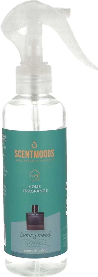 Scentmoods Interieurspray Savage 200ml - Roomspray - Huisparfum - Huisspray