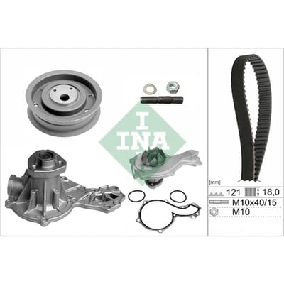Schaeffler Ina Waterpomp + distributieriem set PowerGrip® INA 530 0162 30