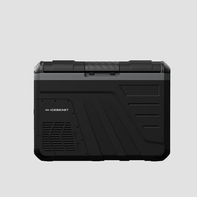 Icebeast Lightning 35L Single Zone Elektrische Compressor Koelbox - 35 liter - 12V en 230V - voor auto en camping - Zwart