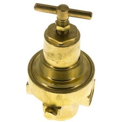 Drukregelaar G1/2'' 1500l/min 0.2-3.0bar/3-44psi Messing