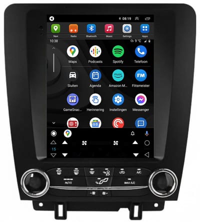 Carplay autoradio geschikt voor Ford Mustang | 2010 t/m 2013 | Android 13 | Draadloos Apple Carplay & Android Auto | 2GB + 32GB | 8-Core processor | Davilon | 2025 model | 2010 2011 2012 2013 | Bluetooth & Wifi