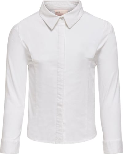 ONLY KOGMETTE LS SHIRT WVN Meisjes Blouse - Maat 140