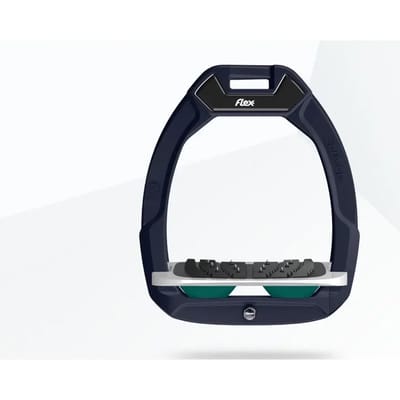 Veiligheidsstijgbeugels Paardrijden Incliné Ultra Grip Bruin/Grijs/Groen Flex-On Safe-On