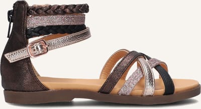 Omoda Pommelien Sandalen - Meisjes - Bruin - Maat 30