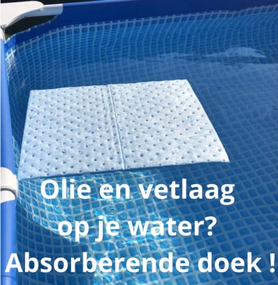 Zwembad onderhoud - Reinigingsdoeken - Jacuzzi - Zonnebrand - Olie - Filmlaag - 2 stuks