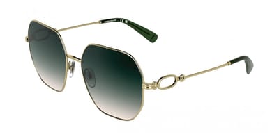 Longchamp LO187S Gold/gradient green rose 58/17/145 WOMAN Zonnebrillen