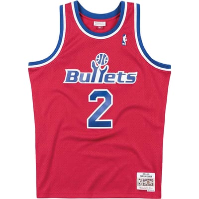 Mitchell And Ness NBA Washington Bullets 1994-1995 Chris Webber Swingman Shirt Rood