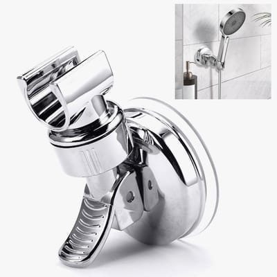 Douchehouder - Douchekop houder - Douchen naar wens - 360 graden verstelbaar - 10.5 cm - Zilver