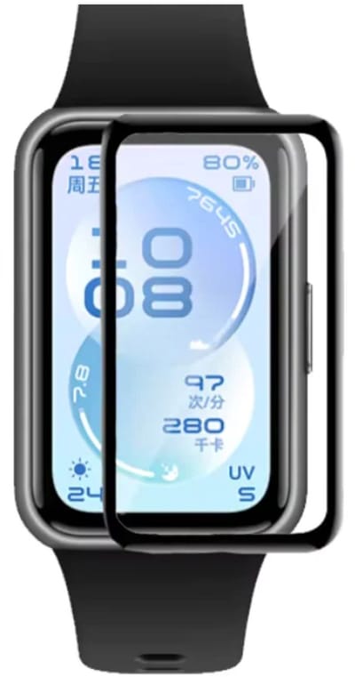 Strap-it Screenprotector geschikt voor Huawei Band 11- Bescherming tegen krassen - Beschermfolie - PMMA screenprotector - Transparant