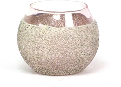 Candleholder Microbead Mosaic 12.5x10cm