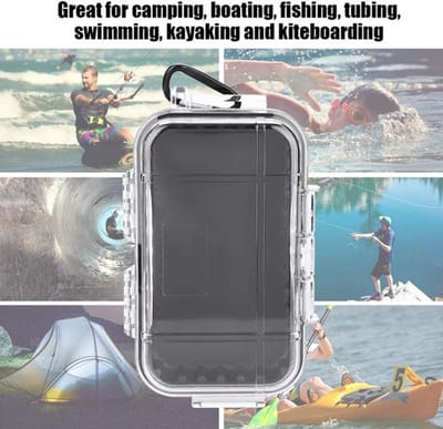 Dailygoody - Transparante Outdoor Opbergkoffer - Schokbestendig
