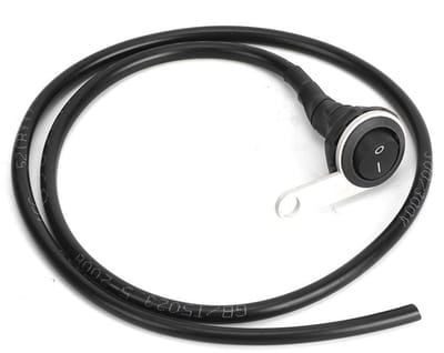 Dailygoody - Waterdichte Handvat Schakelaar - Geschikt voor Motoren en ATV's - 22 mm - Duurzaam en betrouwbaar - Schakelaars en knoppen - Motoraccesso...