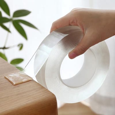 *** Nano Tape Original 5 Meter Lang en 1cm Breed - Dubbelzijdige Tape(Gekko tape) - Herbruikbaar En Wasbaar - van Heble® ***