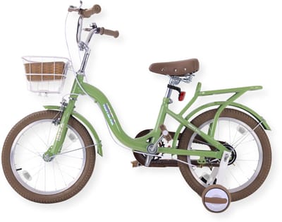 Buxibo - Kinderfiets voor Meisjes - Ibiza - 12 Inch - Groen