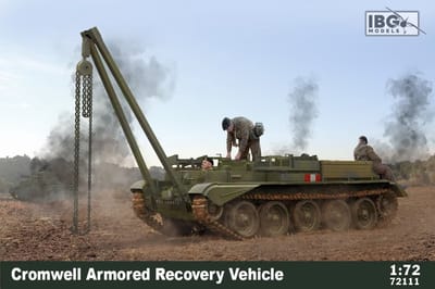 IBG Models Modelbouwpakket Militaire voertuigen - 72111 Cromwell Armored Recovery Vehicle Plastic - 1:72 - Modelbouw