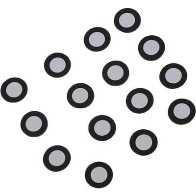 200 stuks 3D-scannen Markeringen Stippen Stickers Scanner Nauwkeurige Tracking Referentiepunten ID 6mm OD 10mm gray