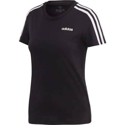 Adidas Sportswear Essentials 3-Stripes T-Shirt - Dames - Zwart