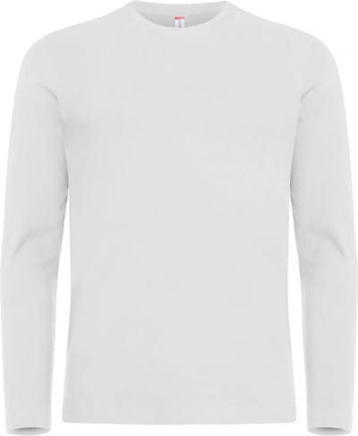 Clique Premium Fashion-T L/S 029358 - Wit - 4XL