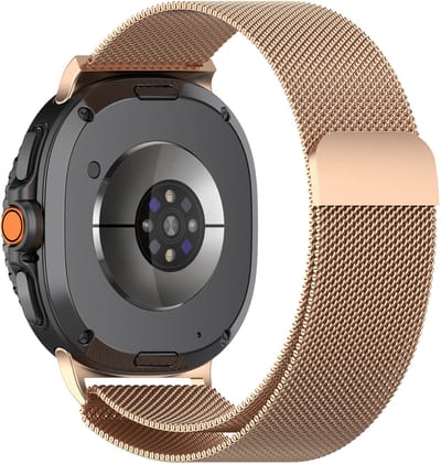 YONO Milanese Band geschikt voor Samsung Galaxy Watch 8 - 40/44mm - Classic - Rose Goud