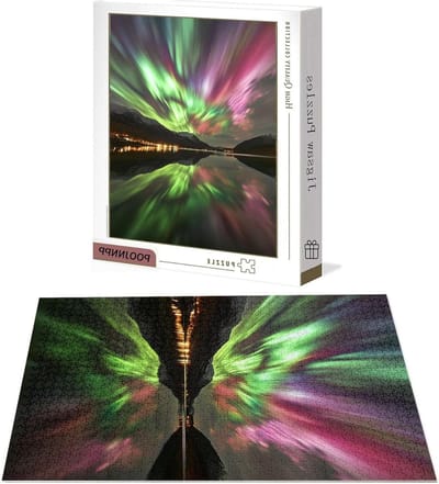 Puzzel 1000 stukjes - Landschap Puzzel - Ontspanning Thuis - Letters op achterkant - 75x50 cm - Meerdere Kleuren