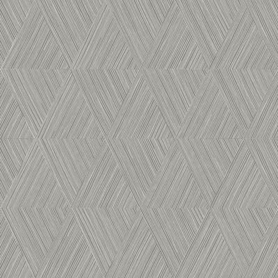 Origin Wallcoverings behang grafisch 3D motief lichtgrijs - 50 x 900 cm - 347841