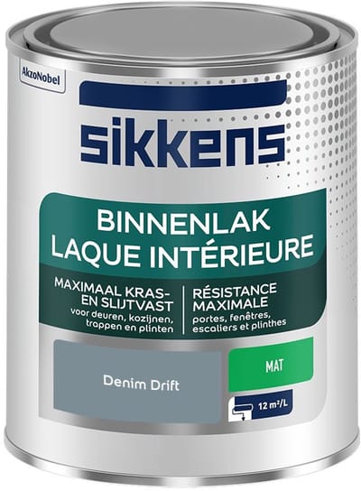 Sikkens - Binnenlak Mat - Denim Drift - Mengverf - 750 Ml