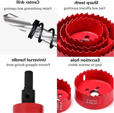 Professionele 53 mm Holzaag voor HSS Metaalbewerking - Geschikt voor IJzer, Aluminium, Hout en Kunststof