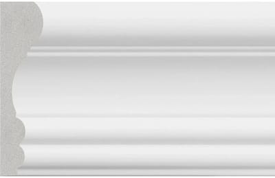 DutchLine - Plafond Sierlijst MDF - Wit - 85x26x2250mm per 3