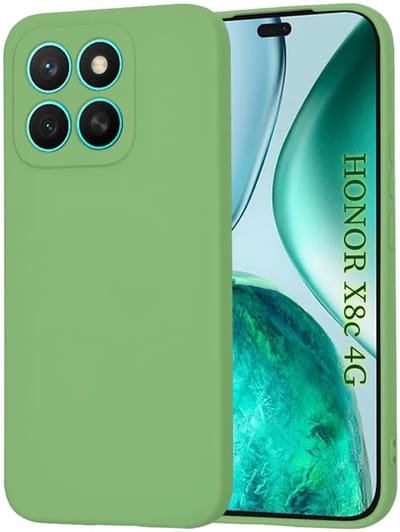 Hoesje geschikt voor HONOR X8c - Techsuit Soft Flex Silicone Back Cover - Mint Green