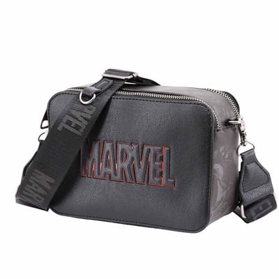 Karactermania - Marvel Universe- IBiscuit Kunstleder Schoudertas - Handtas Crossbody Tas - Zwart
