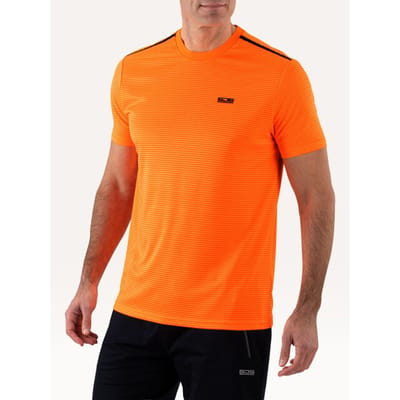 Sjeng Sports TEX - Maat: S Orange Clown Fish - Tennis Shirt Mannen - Sportshirt - 100% polyester