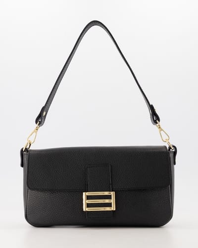 Teatro - Zira - Handtas - Crossbodytas - Leer - Black - Elegant
