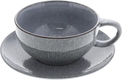 Broste Copenhagen Kop en Schotel XL Nordic Sea Ø16 x H7 cm