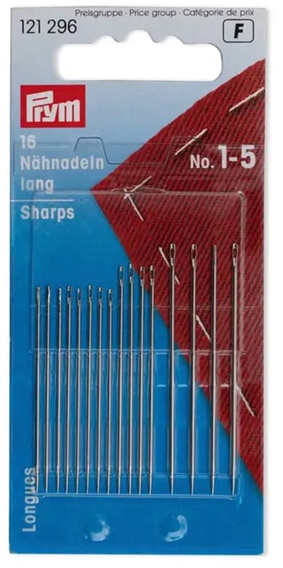 PRYM NAAINAALDEN LANG STAAL ASSORTIMENT NR.1-5 - 1X16ST