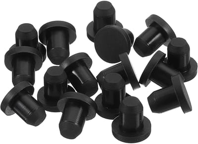 Dailygoods- Siliconen Gatstekers 32 Stuks - Waterdichte Afdichtingsdoppen - Flexibele T-vorm - Hittebestendig Siliconenrubber - Betrouwbare Afdichting - Duurzaam Materiaal - Afdichtstopper
