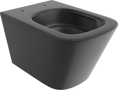 Mexen Teo wc-pot Rimless Tornado, zwarte mat - 3385XX85T